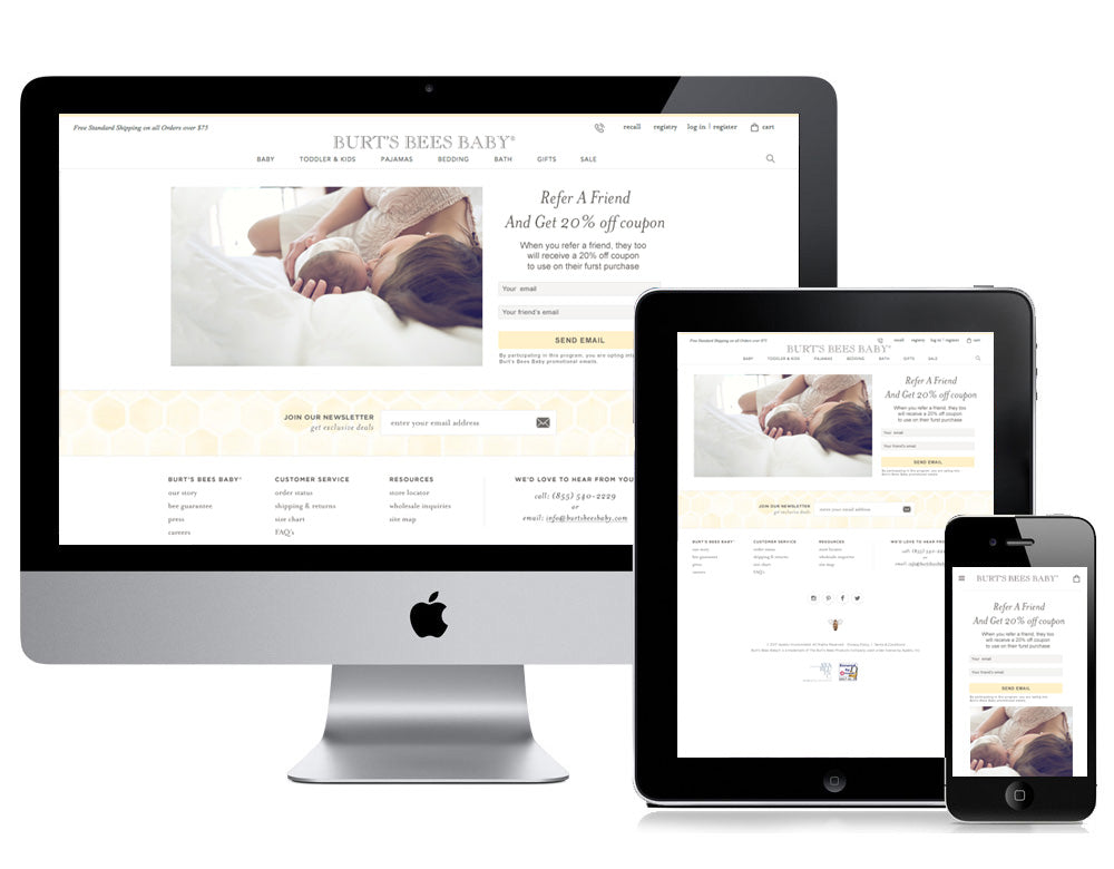 Refer A Friend Feature