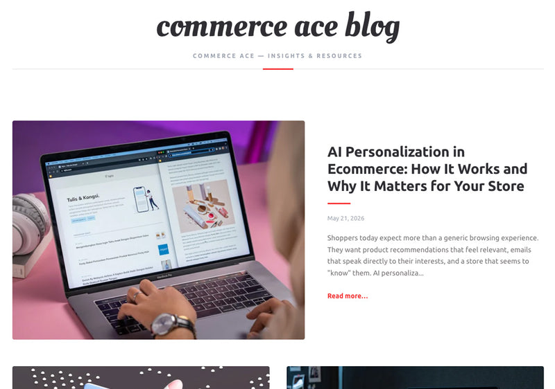 an ai writer that knows your store