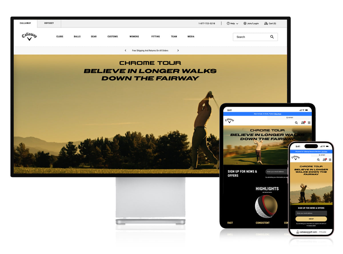 Chrome Tour 2026 Campaign Page