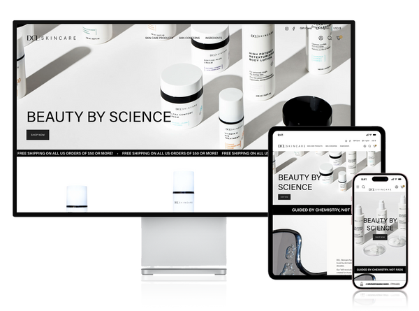 DCLSkincare.com — Custom Shopify Build