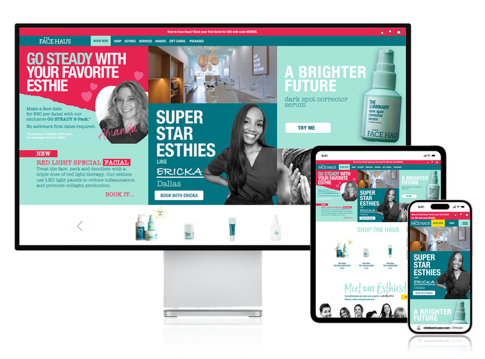 TheFaceHaus.com — Custom Shopify Build