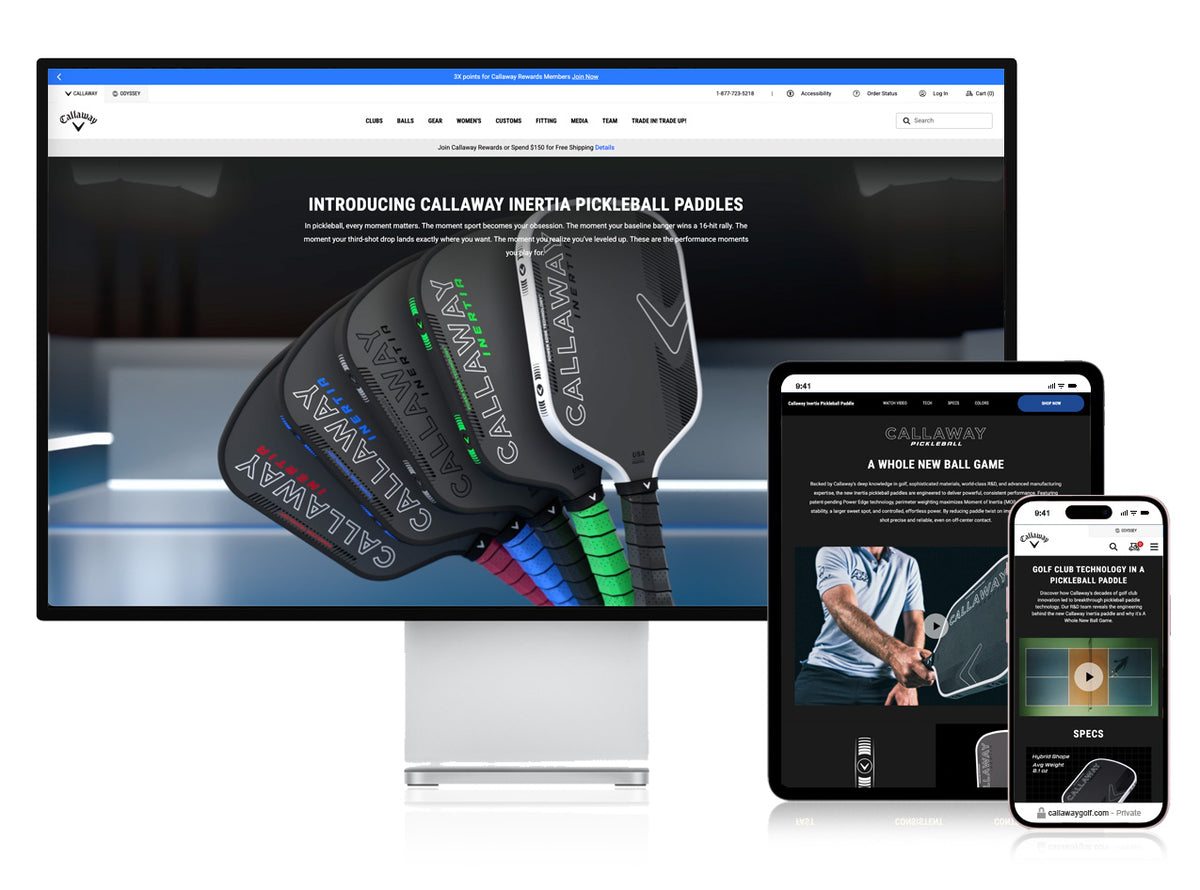 Inertia Pickleball Paddle Launch