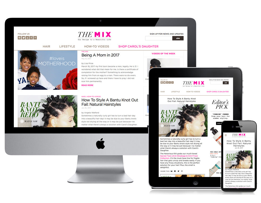 Blog Layout and Social Media Integration