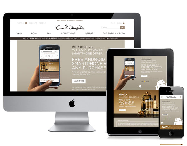Custom Landing Page