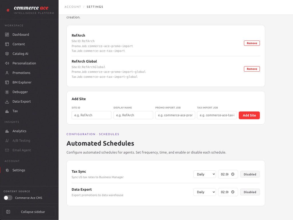 Tax Agent for Salesforce Commerce Cloud